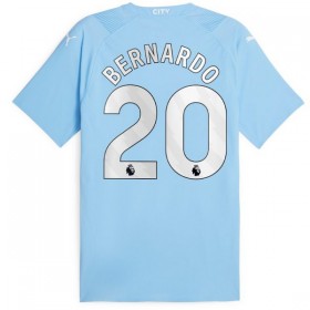 Camisolas Manchester City 2023-24 Bernardo 20 1º Equipamento Principal Manga Curta